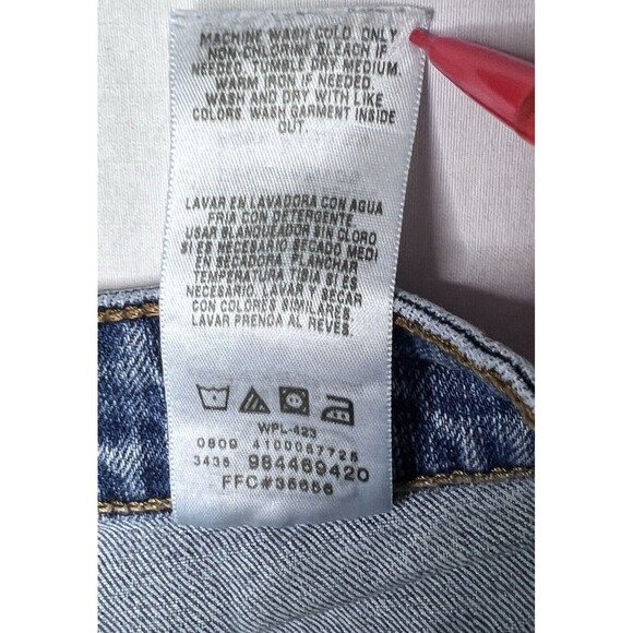 Signature by Levi's Womens Modern Bootcut Mid Rise Jeans Sz 12 Long - Picture 9 of 10